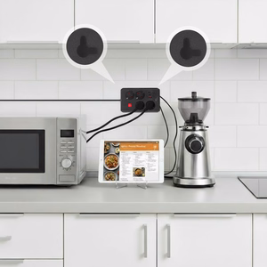 Maclean MCE393 B pagarinātājs ar 4 kontaktligzdām un 3 USB pieslēgvietām, 110–240 V AC, 50/60 Hz, 2,1 A, maks. 2500 W, 3 m, melns