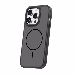 Frame Thin Mag maciņš for iPhone 15 Pro 6,1" melns