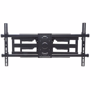 Manhattan TV & Monitor Mount, Wall, Full Motion, 1 screen, Screen Sizes: 37-75", Black, VESA 200x200 to 800x400mm, Max 75kg, LFD, Tilt & Swivel with 3 Pivots, Lifetime Warranty