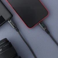 FORCELL F-ENERGY C276 kabelis Type C uz Lightning PD 3A 27W Digital 1,2 m melns