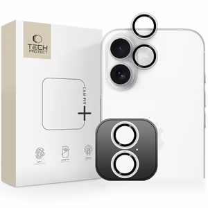 Tech-Protect Camring Fit+ kameras vāciņš iPhone 17 - caurspīdīgs