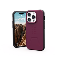 UAG Civilian Magnētiskais viedtālruņa apvalks iPhone 15 Pro - violeta