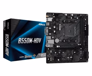 Asrock B550M-HDV Socket AM4 micro ATX AMD B550 материнская плата