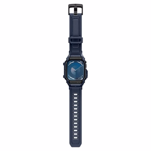 Maciņš SPIGEN RUGGED ARMOR ”PRO” APPLE WATCH 10 (46 MM) tumši zils