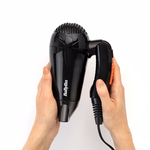 BaByliss Travel Dry 2000 5344E – fēns, 2000 W, melns