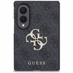 Melns Guess Big 4G Logo vāciņš Samsung Galaxy Z Fold8 tālrunim