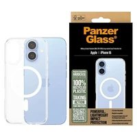 PanzerGlass HardCase viedtālruņa apvalks iPhone 16 6.1" balts MagSafe 1291