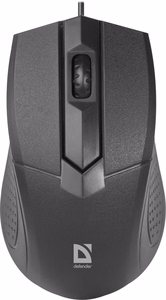 Defender Optimum MB-270 biroja pele labajai rokai, USB Type-A, optiskā, 1000 DPI