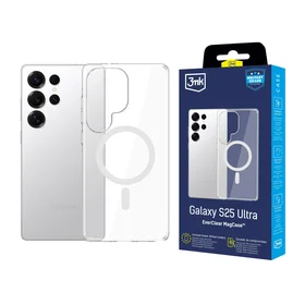 3mk EverClear Magnētiskais viedtālruņa apvalks Samsung Galaxy S25 Ultra - caurspīdīgs