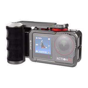 Puluz металлический защитный чехол с ручкой DJI Osmo Action 5 Pro / Action 4 / Action 3