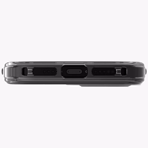 Uniq LifePro Xtreme Magclick viedtālruņa apvalks ar iebūvētu uzlādi iPhone 17 - melns