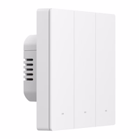 SONOFF M5-3C-86W WiFi Matter viedais sienas slēdzis (3 kanāli)
