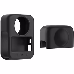 PULUZ silikona objektīva vāciņš DJI Osmo 360 (melns)