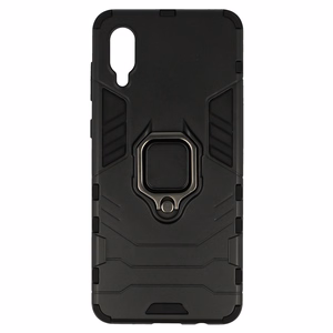 Ring Armor viedtālruņa apvalks Samsung Galaxy A02 melns