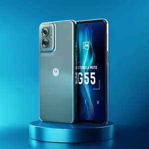 3mk caurspīdīgs viedtālruņa apvalks Motorola Moto G55 5G - caurspīdīgs
