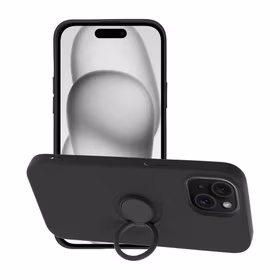 Telefona maciņš "Silicone Ring" Xiaomi Redmi Note 13 Pro 5G / Poco X6 5G melns