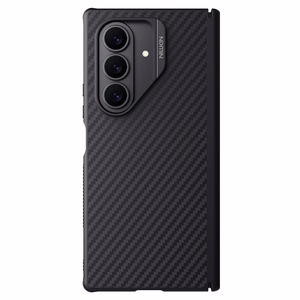 Nillkin Synthetic Fiber Pro magnētiskais apvalks Samsung Galaxy Z Fold 7 saderīgs ar MagSafe - melns