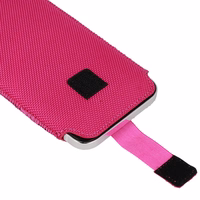 HIT Pouch Case (XL izmērs) Iphone 15/15 Pro/Iphone 16/16 Pro/Samsung S24/S24 Plus/S25/S25 Plus/A53/A55 5G dizains 2 rozā