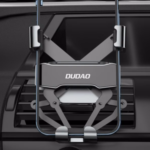 Automašīnas turētājs Dudao F11Pro melns (nē magnētisks / gaisa ventilācijas reste)