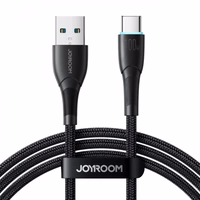 USB Kabelis Joyroom "SA32-AC6" Melns "Type-C" 100cm (līdz 100W)