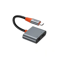 WiWU - Audio adapter LT10 Typ C uz Typ C + 3,5 mm