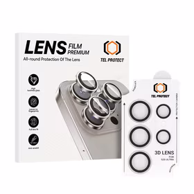 Temperēts stikls Tel Protect 3D objektīvam kamerai Samsung Galaxy S24 Ultra - caurspīdīgs (5 gab.)
