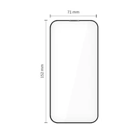 Tech-Protect Quick Set+ 2 komplekts rūdīts stikls iPhone 17 Air - melns