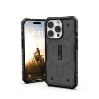 UAG Pathfinder Magnētiskais viedtālruņa apvalks iPhone 16 Pro - sudraba