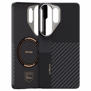Benks Montage Magnetic Armor Air Kevlar Maciņš Metal Frame 600D+1500D (F050) for Samsung Galaxy S26 Ultra melns