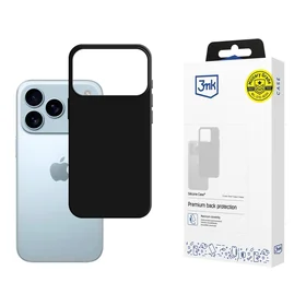 3mk silikona viedtālruņa apvalks iPhone 17 Pro Max - melns