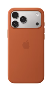 MGFQ4ZM/A iPhone 17 Pro Max Silicone Case with MagSafe, Terra Cotta