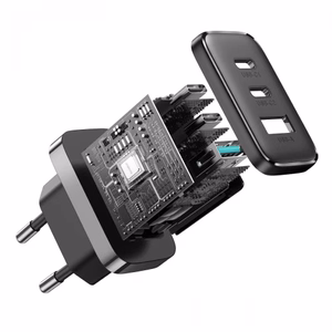 Lādētājs Joyroom JR-TCF10 melns 32W (2xPD / 1xQC3.0)
