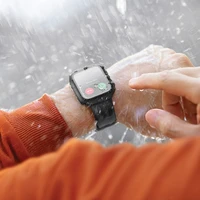 Uniq Nautic Apple Watch Series 7/8/9 41mm apvalks caurspīdīgs/balodis caurspīdīgs