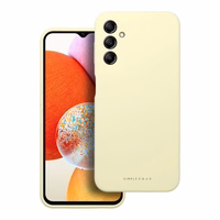 ROAR viedtālruņa apvalks CLOUD SKIN SAMSUNG A14 4G / A14 5G gaiši dzeltens