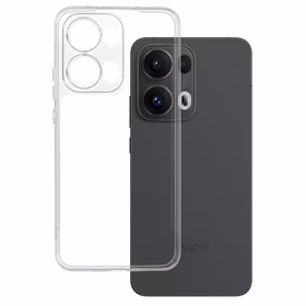Īpaši plāns 1mm viedtālruņa apvalks Oppo Reno 13 Pro 5G caurspīdīgs