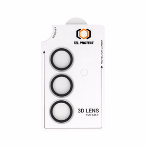 Tempered glass Tel Protect 3D Lens on camera for Samsung Galaxy S25 transparent (lens 3 pieces)