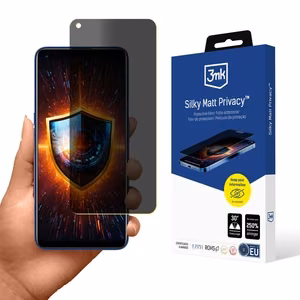 3mk Silky Matt Privacy – privātuma ekrāna aizsargs modelim Realme 7 Pro