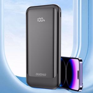 Ārējais akumulators Dudao K15 22.5W 10000mAh melns