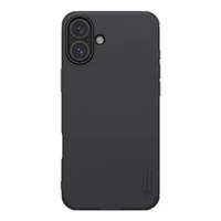 Nillkin Super Frosted Shield Pro viedtālruņa apvalks iPhone 16 Plus melns