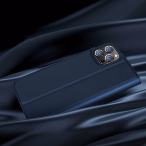 DUX DUCIS Skin Pro grāmatas stila apvalks iPhone 13 mini zeltains (m)