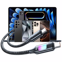 Kabelis USAMS TC Series SJ750 100W USB-C uz USB-C 1,2 m tumšs