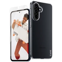 CARE by PanzerGlass Fashion 2in1 apvalks un stikls Samsung Galaxy A56 5G - caurspīdīgs