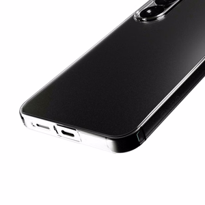 Guess Silikona viedtālruņa apvalks Puro 03 Nude Samsung Galaxy S25 - caurspīdīgs