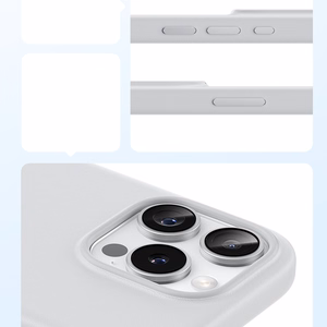 Benks magnētiskais Vita Pro silikona viedtālruņa apvalks Iphone 16 Pro Max, melns