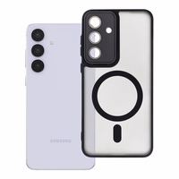 VARIETE MAG COVER Viedtālruņa apvalks, saderīgs ar MagSafe, Samsung S25 FE melns