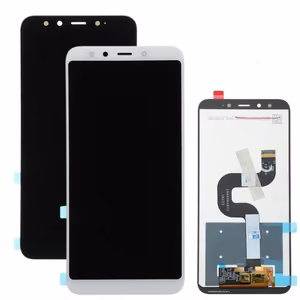LCD Displejs Saderīgs ar Xiaomi Mi A2 / Mi 6X Melns HQ
