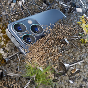 3mk objektīva aizsargstikls Pro Camera Glass priekš Samsung Galaxy S25 FE - Melns