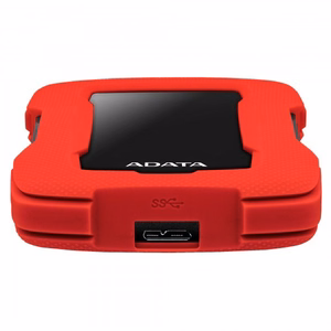 ADATA HD330 ārējais cietais disks 2000 GB sarkans