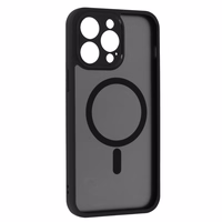 Viedtālruņa apvalks Magnētiskais Pilnīgi matētais Iphone 14 Pro Max melns