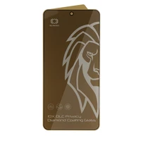 Tempered glass Tel Protect 10X Privacy DLC Diamond Coating for Samsung Galaxy S26 Plus (with fingerprint unlock)